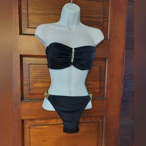 Gold accent Victorias Secret bikini